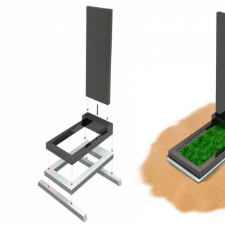 Благоустройство места захоронения